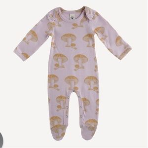 Kate Quinn 0-3 month Golden Toadstool Footie